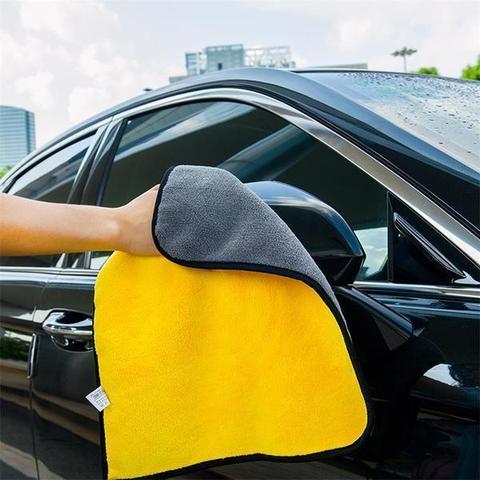 Two-color Couble-sided Car Dual-use Cleaning Car Wash Towel - CJdropshipping